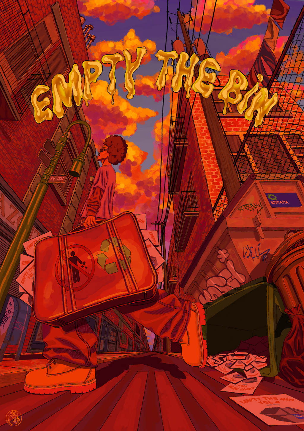 EMPTY THE BIN - LA FÈVE | Poster