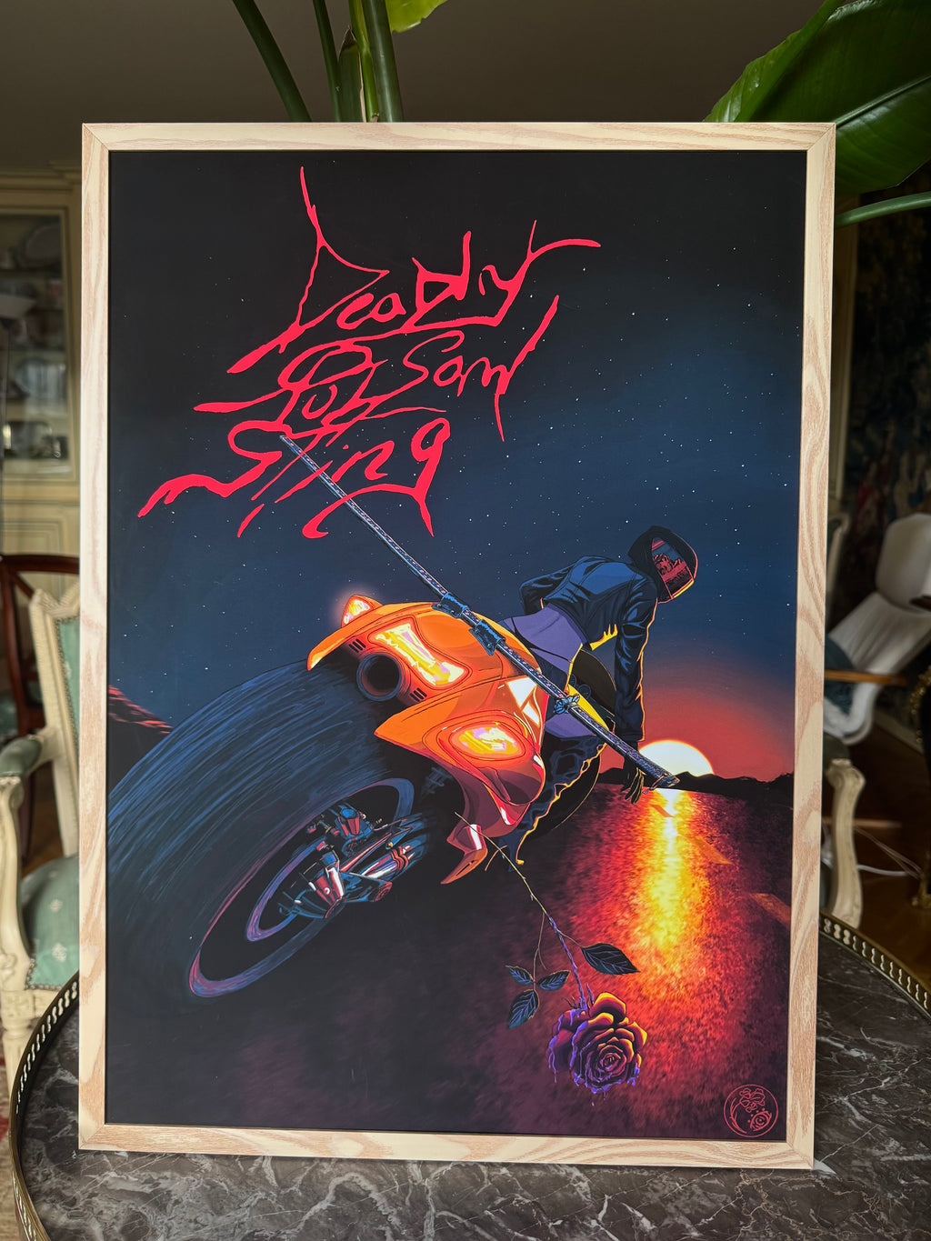 DEADLY POISON STING - BABY HAYABUSA | Poster
