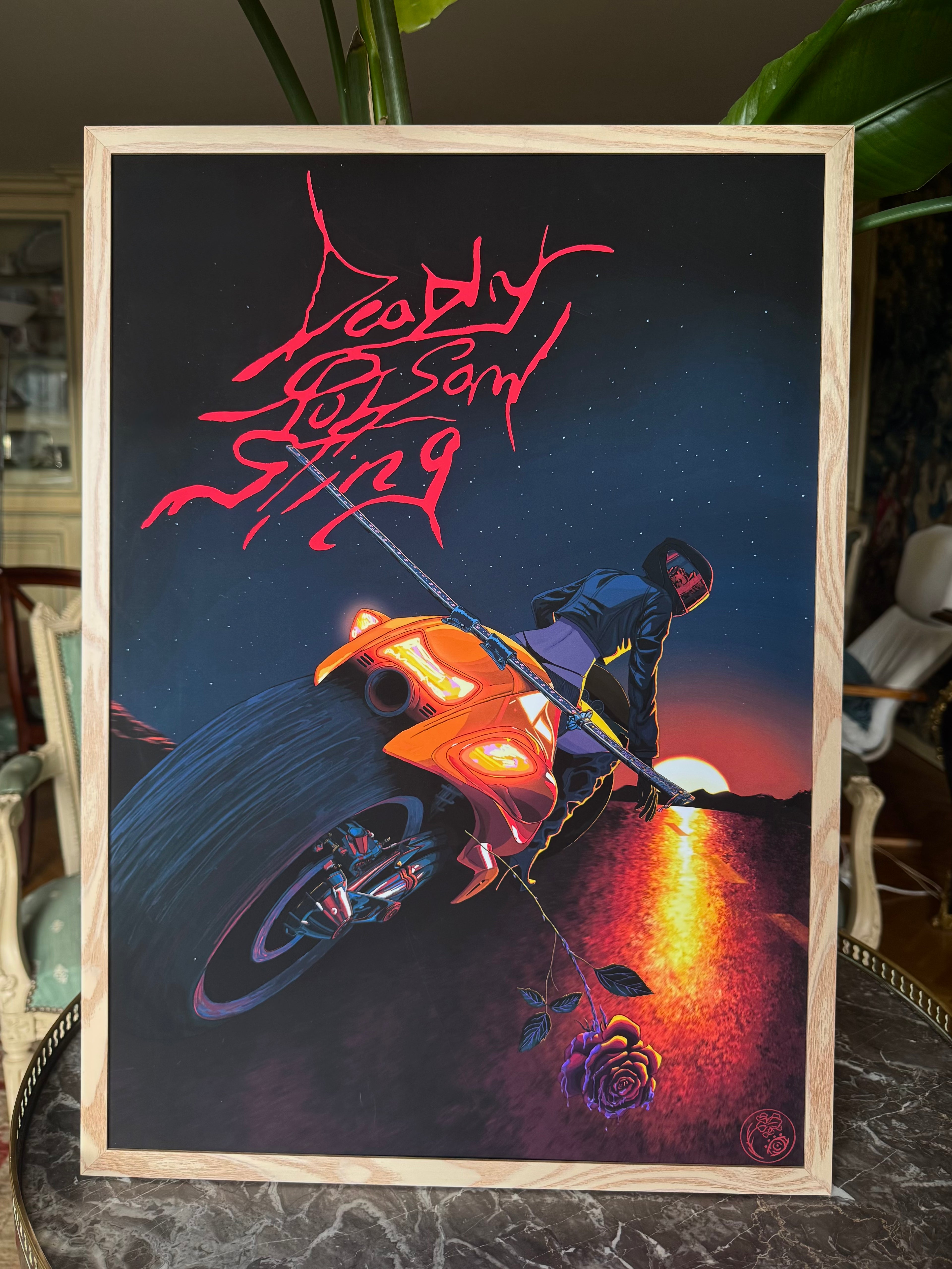 DEADLY POISON STING - BABY HAYABUSA | Poster