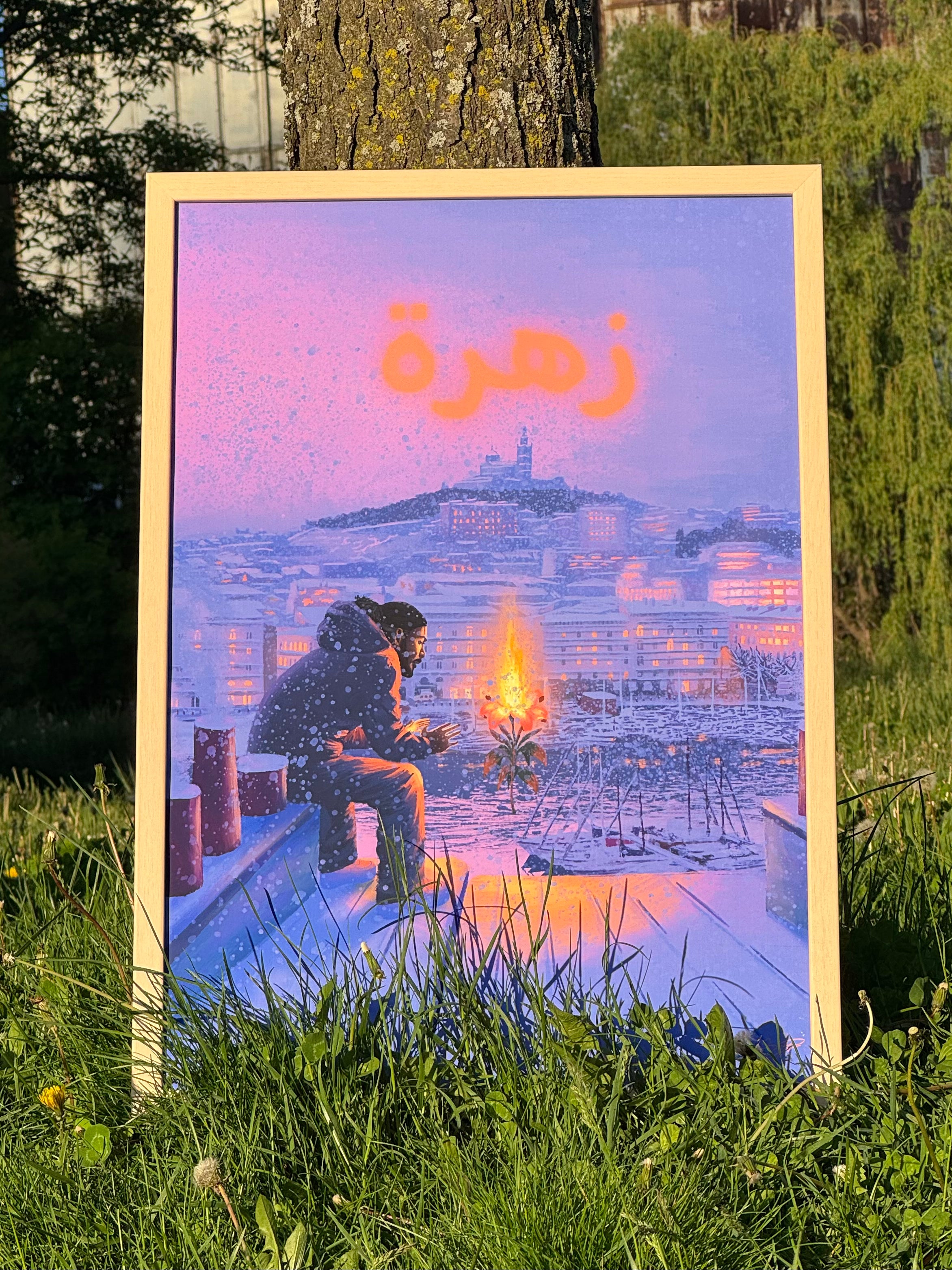 FLEURS - ZAMDANE | Poster
